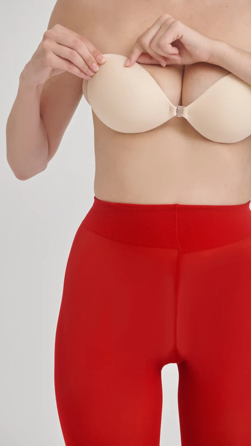 Brasier adherible con volumen Bra Push-Up