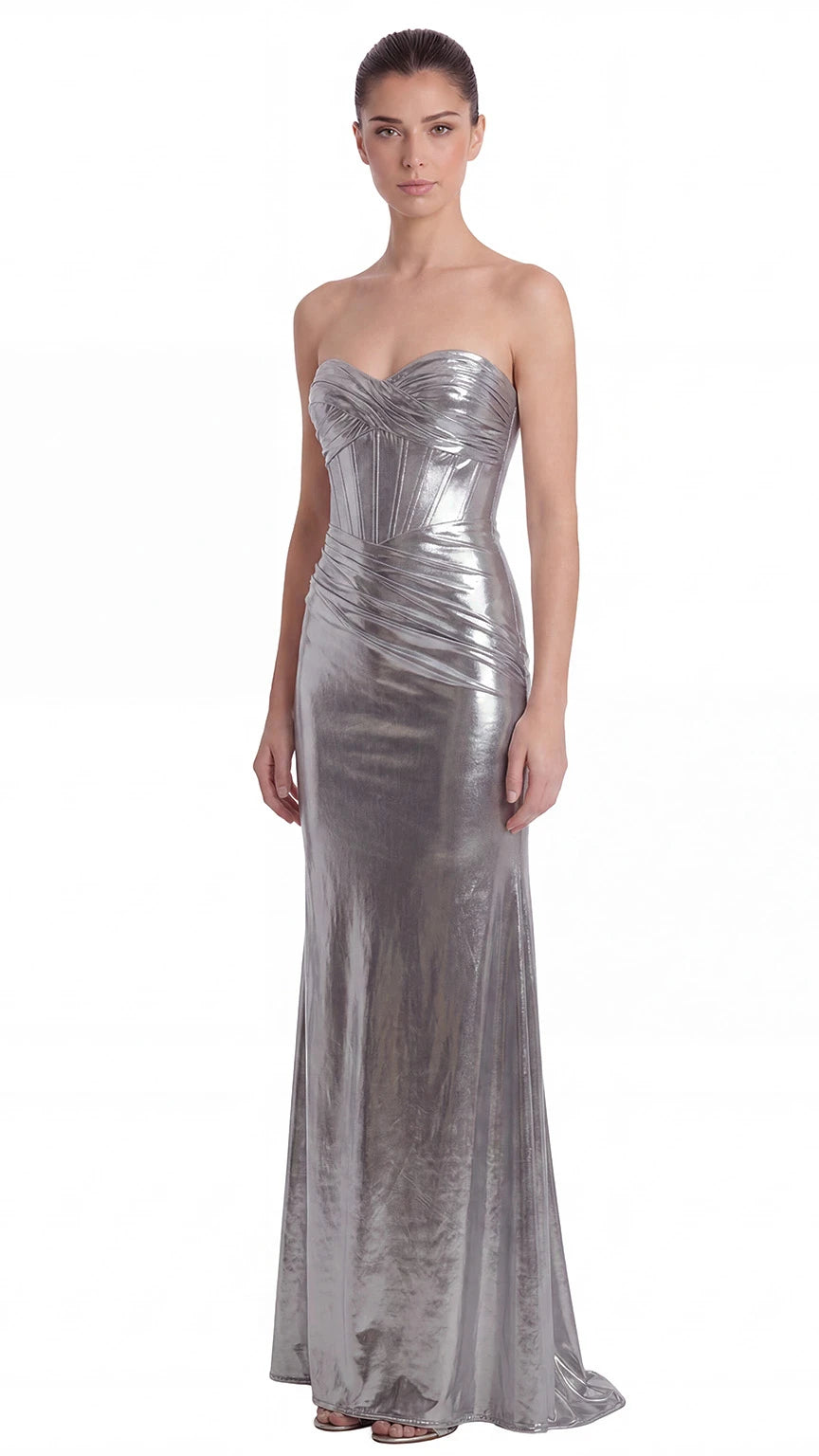 Vestido metalizado Berlin